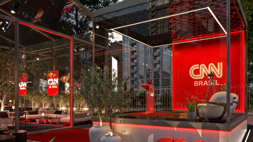 Casa CNN render 3D fachada Casa CNN render 3D fachada